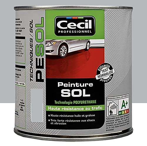 Peinture sol Cécil Professionnel PE SOL Gris clair 0,5 L