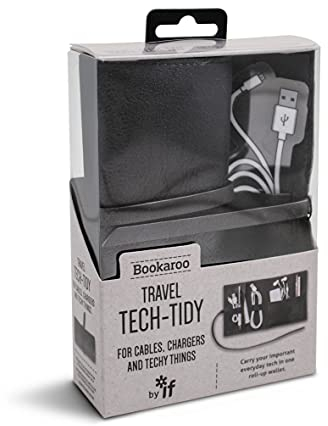 IF Bookaroo Travel Tech-Tidy - Black, 16 cm