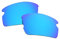 SOODASE Pour Oakley Flak 2.0 Des lunettes de soleil Bleu Verres de remplacement polarisés