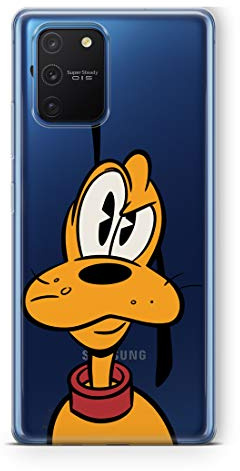 ERT GROUP Handyhülle für Samsung S10 Lite/A91 Original und offiziell Lizenziertes Disney Muster Pluto 001 optimal an die Form des Handy angepasst, teilweise transparent