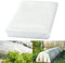 KINGLAKE Gartenvlies Wasserdurchlässig, Gartenvlies Unkrautvlies 5 x 1.6 m, Vlies Garten 30g/m², Gartenvlies Frostschutz Weiß, Gartenflies, Pflanzenvlies Winterschutz