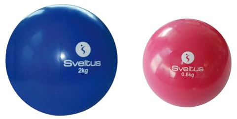 Sveltus Balle lestée 2kg & Balle lestée 500g