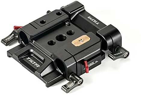 (Black) TILTA TA-BSP5-15-B 15mm LWS Baseplate Type V für Canon EOS C70 Kamera Rig LWS Grundplatte Tiltaing