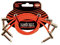 Ernie Ball - Cable de conexión plano para pedales, 3 unidades, 0,30 m, color rojo
