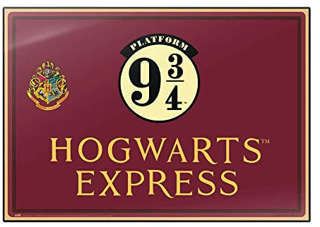 empireposter Harry Potter - Hogwarts Express - Schreibtischunterlage ca. 35x50 cm, abwischbar
