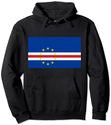 Flagge von Cape Verde Pullover Hoodie
