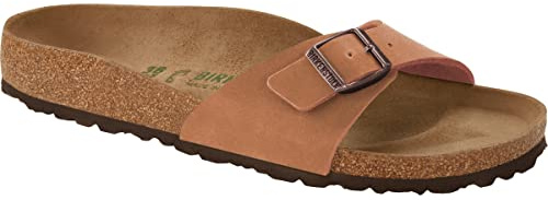 Birkenstock Damen Madrid Sandale, Pecan., 42 EU