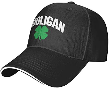 831 Damen Herren Angeln Hüte Irischer Hooligan Distressed Basecap Leicht Visier Hut Mode Outdoor Hut Für Reisen Golf Kletter