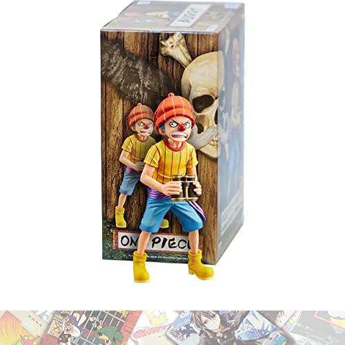Buggy [B]: 13 cm DXF The Grandline Statue Figur Special Ver. Gebündelt mit 1 A.C.G. kompatiblen Themen-Sammelkarte (18626)