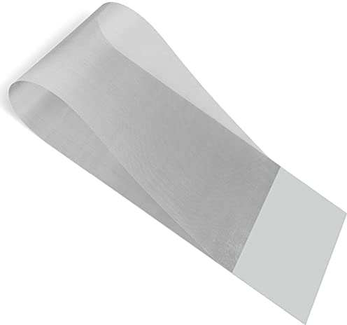 NEZIH 304 Edelstahldrahtgitter 50X100 Cm, 26/30/40/50 -Mesh Gewebte Drahtgitter -Metallgitter -Bildschirm/24 Mesh