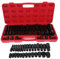 Artibetter Electric Socket Screwdriver Bit Set Socket Tool Kit with Steel Precision Bit Replacements for Mechanical Equipment Compact Storage Case for Easy Access