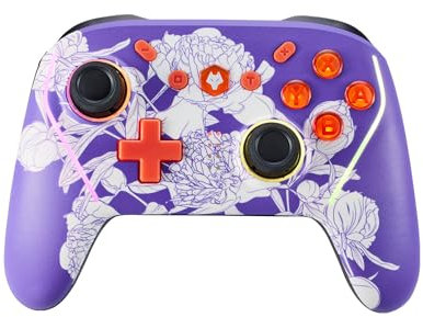 NBCP Wireless Controller für Switch/Lite/OLED-Controller, Switch Controller mit Mouse-Touch auf den Rücktasten, zusätzlicher Switch Pro-Controller mit Wake, programmierbar, Turbo-Funktion (AE)