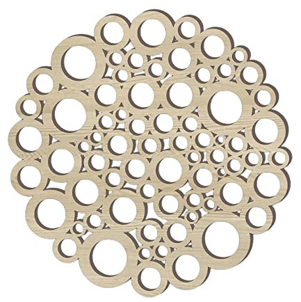 Heat Resistant Pad Kitchen Wooden Non-slip Coasters Durable Anti Hot Stand Mat Hot Cooking Bowl Teapot Pot Holder