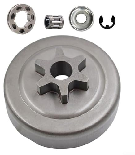 Kit di montaggio tamburo frizione CS-352 per motosega Echo 305S 340S 7T pignone frizione cuscinetto cerchio E-Clip Rondella Set di ricambio