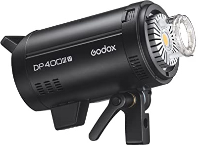 DP400III-V Flash de studio amélioré Puissance 400 W GN87 5600 ± 200 K Lumière stroboscopique Système X sans fil 2,4 G intégré Montage Bowens Flash de photographie pour mariages, portraits, publicité