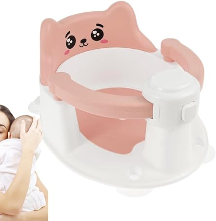 Badesitze für Babys zum Aufrechten Sitzen Saugnäpfe für Kleinkinder 6 bis | Kinder Aufsitz-Badesitz Rutschfest Als Badesitz Für Dusche, Boden & Reisen Für Kinder, Neue Eltern, Pflegende