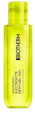 Biotherm Aquasource+ Electrolyte Dewy Gel 100H, glättende Gel-Feuchtigkeitspflege für intensive Hydratation und ein erfrischtes Hautbild, mit Elektrolyten, Hyalu B3 & Biotech Plankton, 100 ml
