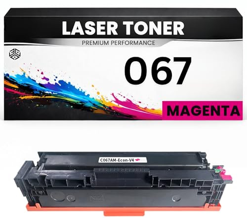 Toner Cartridge 067 Magenta für Canon kompatibel 67 Premium Alternative imageClass LBP633Cdw/632Cdw/631Cw MF651Cw/653Cdw/654Cdw/655Cdw LBP632Cdw