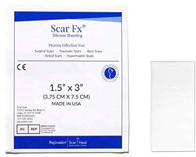 SCAR FX Silikon Narben Pflast.3,75x7,5cm 1 St