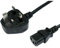 Xclio 5m Mains Kettle Lead UK Plug to C13 Power Cable/Cord - Black