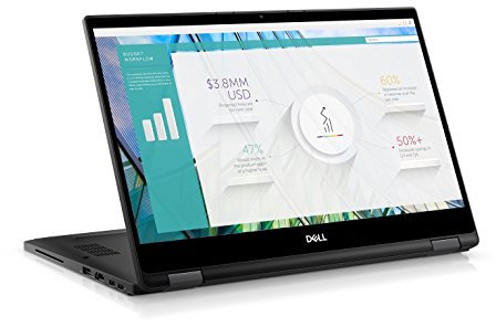 Dell RP13P Ultrabook 13,3 Noir (Intel Core i7, 16 Go de RAM, 256 Go, HD Graphics 620, Windows 10 Pro) Clavier AZERTY français