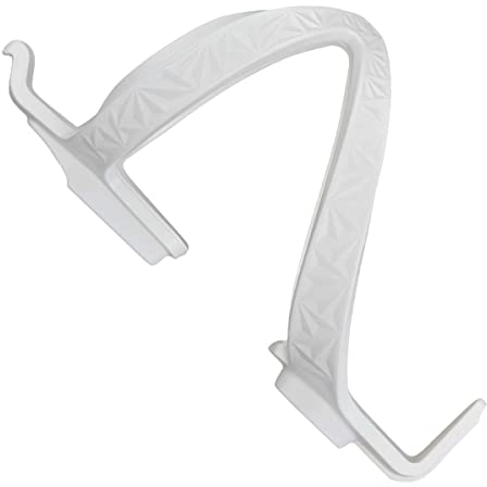 Supacaz Fly Cage Poly Porte bidon vélo, VTT Mixte Adulte, White, FR : Taille Unique (Taille Fabricant : Taille One sizeque)