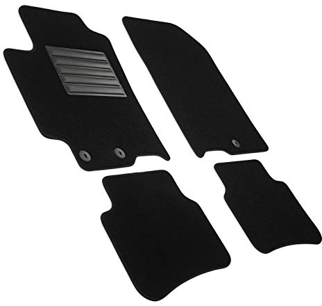MDM SP-7319 Fußmatten Velours Autoteppich passend für Kia Rio IV (YB) (auch MHEV) 01.2017>