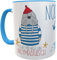 Kilala Tasse Nordsee für Nordseeliebhaber Spruch Moin Geschenk Geburtstag Freunde Kollegen
