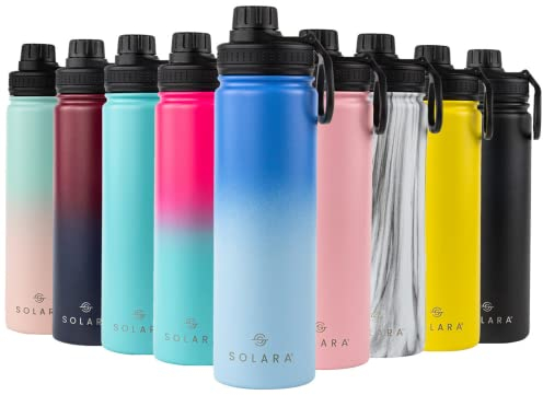 Insulated - Water Bottle (Blue Wave - 650 ml)