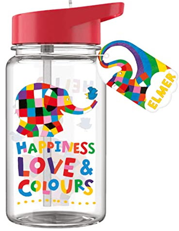 ELMER The Elephant Kinder Trinkflasche