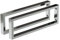 Aqua Bagno | Wandkonsole aus Edelstahl - stabile Waschtischhalterung & Regalträger, 2er Set, silber