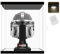 Nonemey Acryl Vitrine Schaukasten mit led Transparent Display Case Box für Modellautos Figuren Collectibles Schwarz Vitrine 20x20x25cm