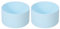 sourcing map 2pcs 7.5cm Protective Silicone Boot Sleeve for 12-24 oz, Water Bottle Bottom Anti-Slip Sleeve Cover, Universal Cup Bottom Accessories, Light Blue