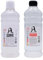 Set di colla per fai da te XXL e attivatore fai da te, colla sottile con attivatore di muco magico (set di base con colla e attivatore di muco (2 x 500 ml)
