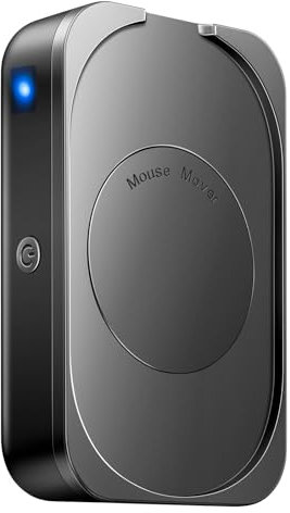 meatanty [Easier-to-Use Mouse Jiggler, 100% Undetectable Mouse Mover, Automatic Mouse Shaker Wiggler Computer Moving Device Pad, Mechanical Random Vibration for Office Remote Work and Life Balance