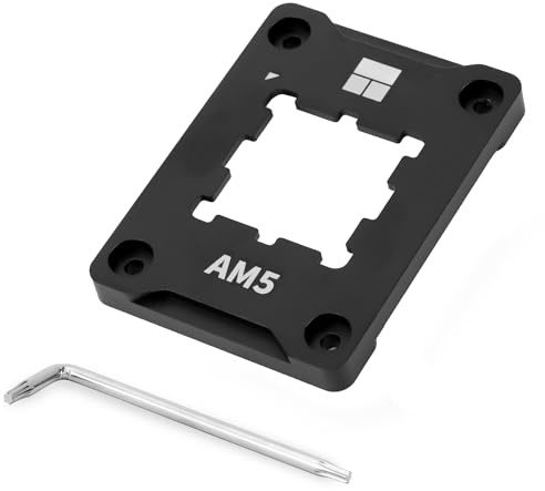 Thermalright AM5 SECURE FRAME BLACK V2 AM5 CPU Mount, Corrective Anti-Bend Mounting Frame, AM5 Full Fit Firm, Non-Marking Mount, AM5 Fuse Frame, CPU Cooler Standard