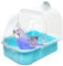 Bain d'oiseaux, pour cage, 1 pièce, multifonction, pour perroquet, baignoire, douche, cage à oiseaux, accessoires pour petits oiseaux, perruches, perroquets, calopsittes, hamsters