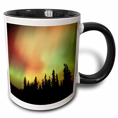 Tasse Aus Keramik Aurora Borealis, Nordlicht, Alaska Keramiktassen Leicht Zu Halten Porzellan Kaffeebecher Modern Kaffeetassen Für Büro Zuhause 330Ml