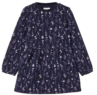 s.Oliver Thermofleece-Kleid mit All-Over-Print