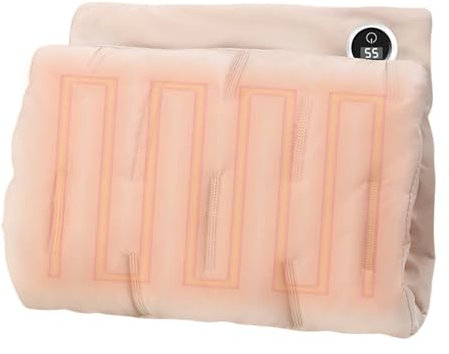 Electric Heating Pad, Double Sided Hand Warmer, Portable Rechargeable Heated Gloves, Fast Warmth Bag With 3 Heat Levels, Soft Down Cotton Fabric, Winter Hand Warmer