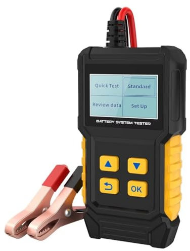 NJTHNTJR BT360 12V Car Battery Tester Analyzer Digital Auto Diagnostic Batteries 20-2000 Cranking Test Charging Scanner Tool