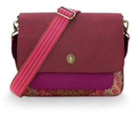Pip Studio Fenna Cross Body Bag Medium Jabali Red 25x7x20cm
