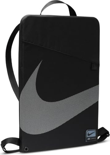 Nike Utility 2.0 Trainingsbeutel (17 L), Black/Black/Dk Smoke Grey, HF0655-010, MISC