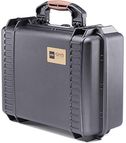 HPRC PANASONIC GH5 Laptop Rollkoffer, 43 cm, 21.5 liters, Schwarz (Black)