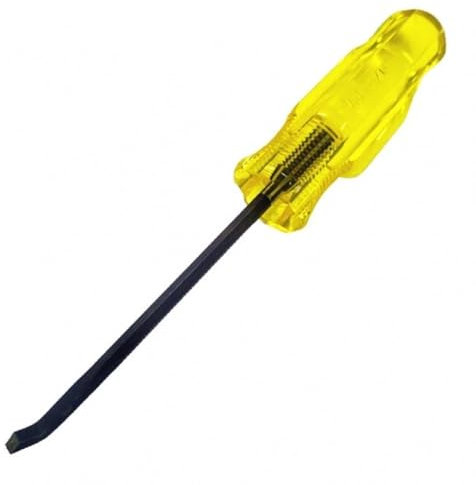 C.S. Osborne 4 x 3/16 8 Wood Chisel, Straight Edge, Steel Blade, Cellulose Acetate Handle