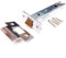HSD Tubular MORTICE Door Latch Internal Strike Jab Sprung Catch Bolt Satin Nickel (1, 125mm)