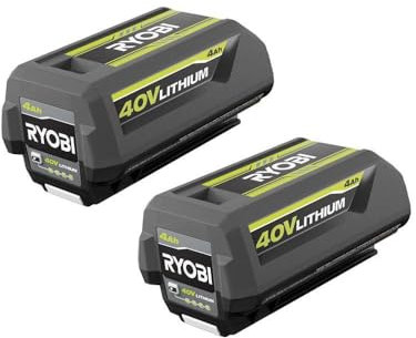 2-Pack Ryobi OEM 40V 4.0Ah Lithium-Ion Battery set OP4040