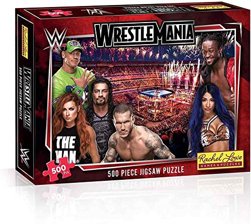 WWE Wrestlemania Jigsaw Puzzle - 500 Pieces [UK-Import]