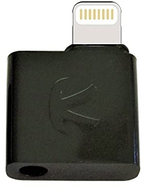 KOKKIA iAudioL Black (Noir): Adaptateur Lightning vers Jack écouteurs 3,5mm,Ultra-Compact,24bits. Compatible avec Les connecteurs Lightning des iPhone,iPad,iPod Touch équipés d’iOS 10 ou ultérieur.