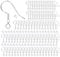 150 PCS Earring Hooks and 150 PCS Earring Rubber Backs, 925 Sterling Silver Earring Hook DIY Fish Hook Earring Wires Jewelry Hook Earring Findings French Wire Hooks and Backs for Jewelry Making…
